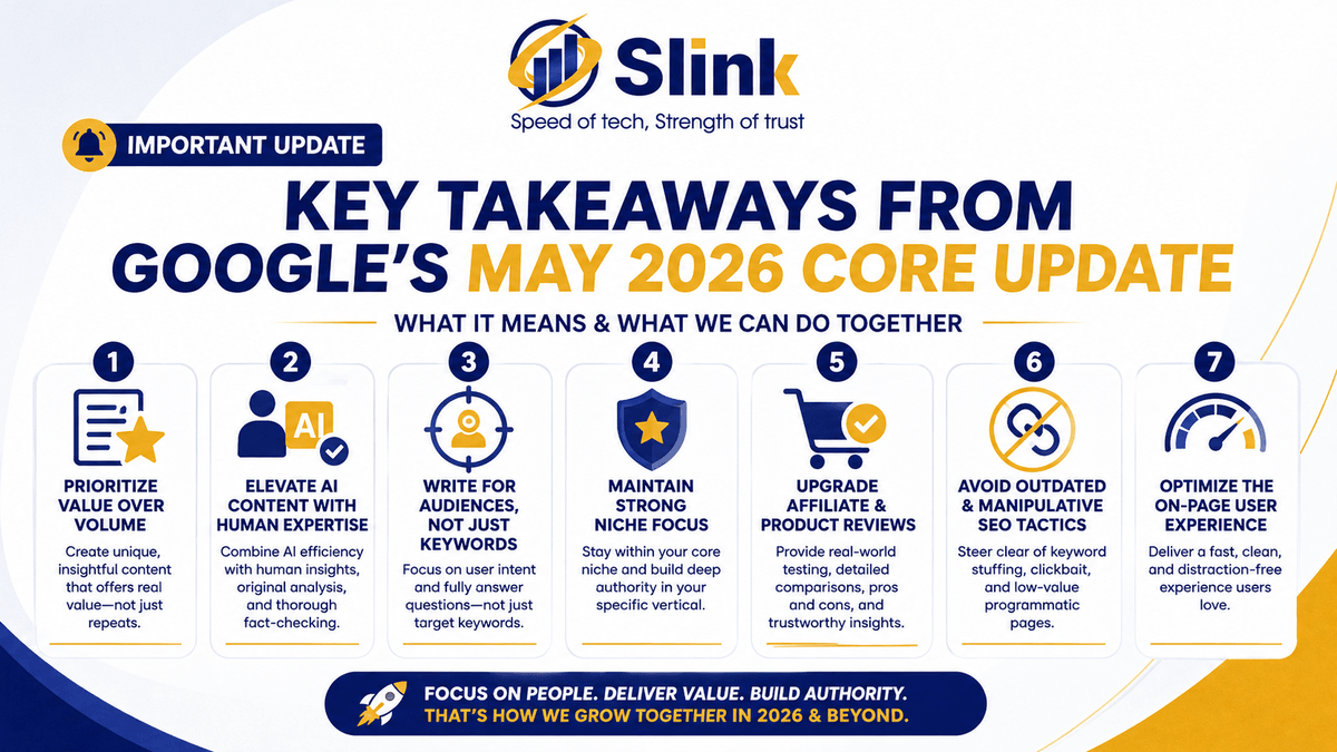 Important Update on Key Takeaways from Google’s May 2026 Core Update